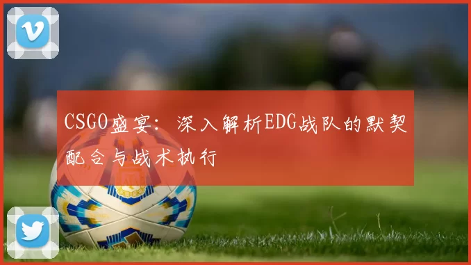 CSGO盛宴：深入解析EDG战队的默契配合与战术执行