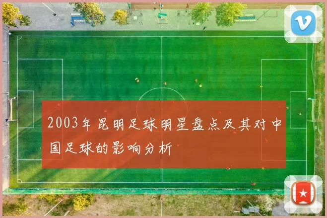 2003年昆明足球明星盘点及其对中国足球的影响分析